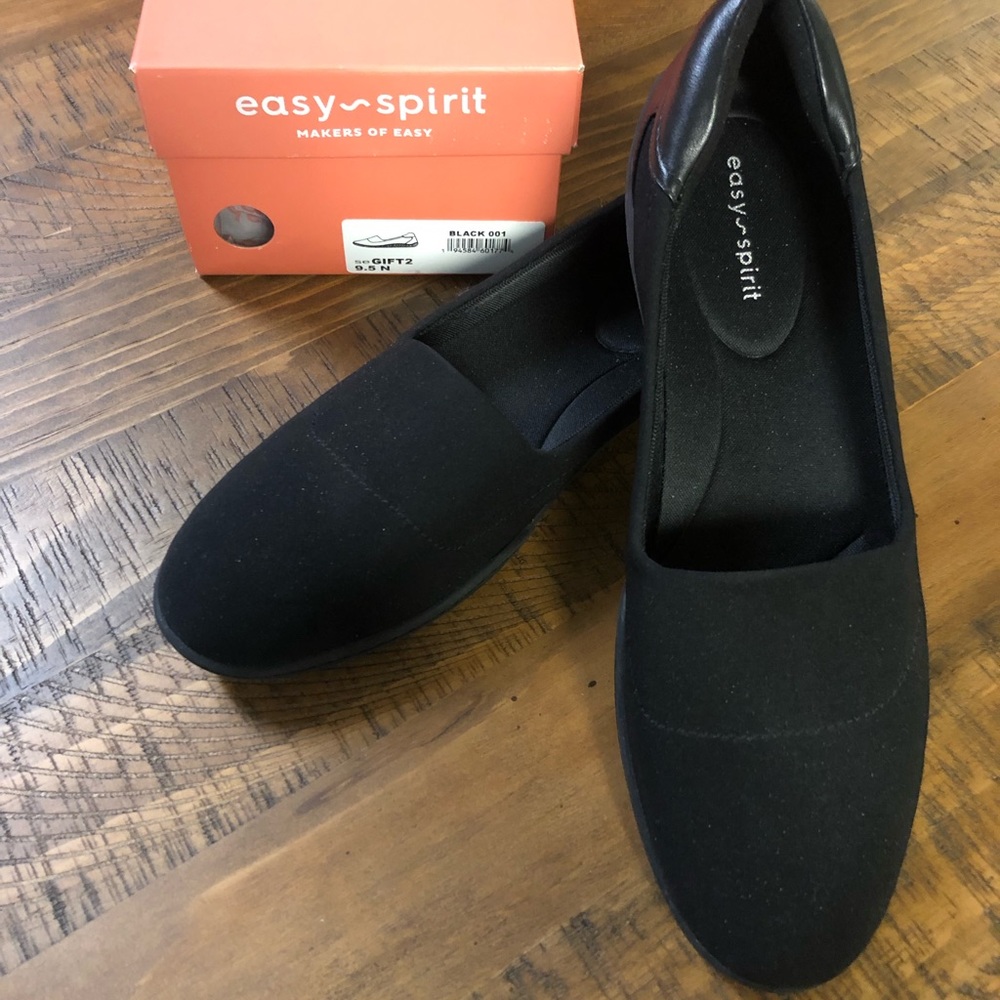Easy Spirit 9.5N black Loafer